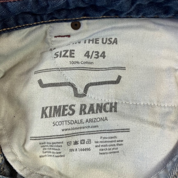 EUC Kimes Ranch Premium Denim "Alex" Jeans, Size 4 X 34 - Picture 11 of 11
